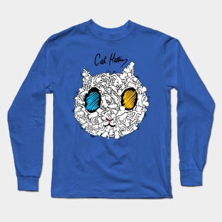 cat haring Long Sleeve T-Shirt